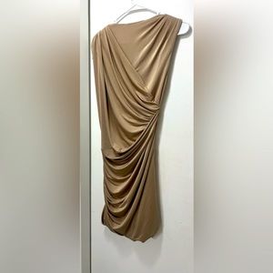 Boston Proper Bronze Body Con Dress